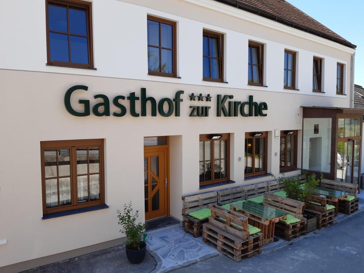 Отель Gasthof Zur Kirche Kottes Экстерьер фото